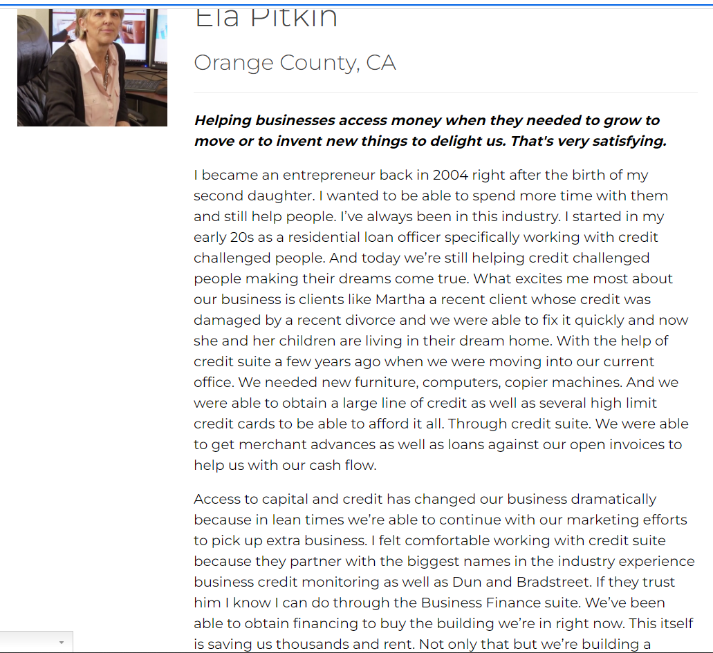business credit 2